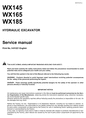 Thumbnail Case WX145 WX165 WX185 WX 145 165 185 service repair manual