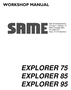 Thumbnail Same Explorer 75 85 95 workshop service repair manual
