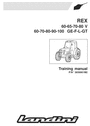 Thumbnail Landini Rex 60 65 70 80 90 100 V GE service training manual