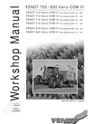 Thumbnail Fendt 712 714 716 718 818 820 Workshop service manual
