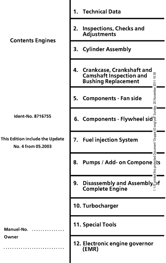 Product picture Liebherr D900 D904 D906 D914 D916 D924 D926 service manual